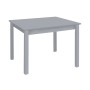 ΤΑVERNA Table 80x120 Impregnation Lacquer Grey K/D