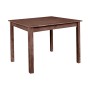 Tavern table with beech frame in impregnated walnut color  80x120x75cm.