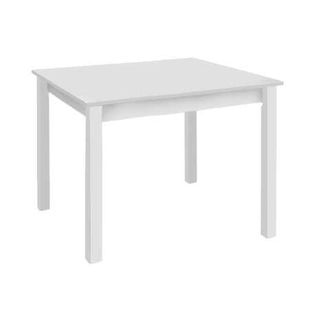 ΤΑVERNA Table 70x110 Impregnation Lacquer White K/D