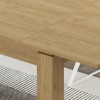 Τραπέζι Tolmen Megapap επεκτεινόμενο χρώμα sapphire oak 120/170x80x75εκ.