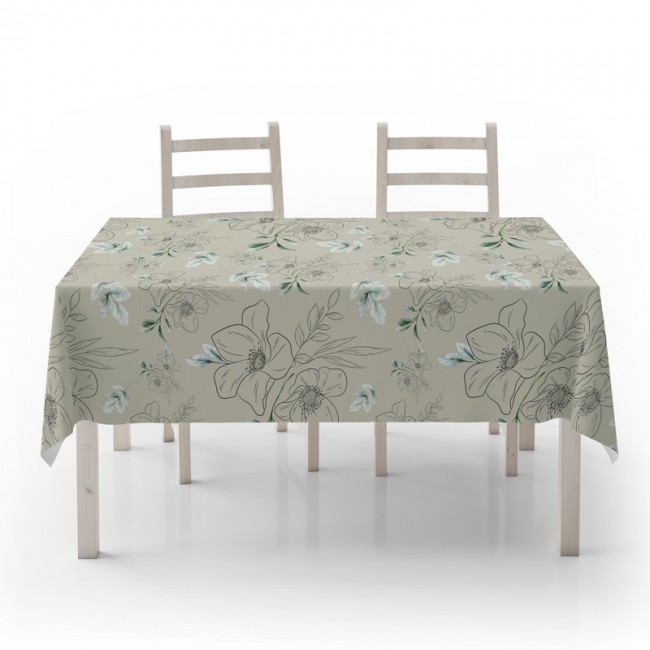 Τραπεζομάντηλο αλέκιαστο πολύχρωμο 140x140εκ.