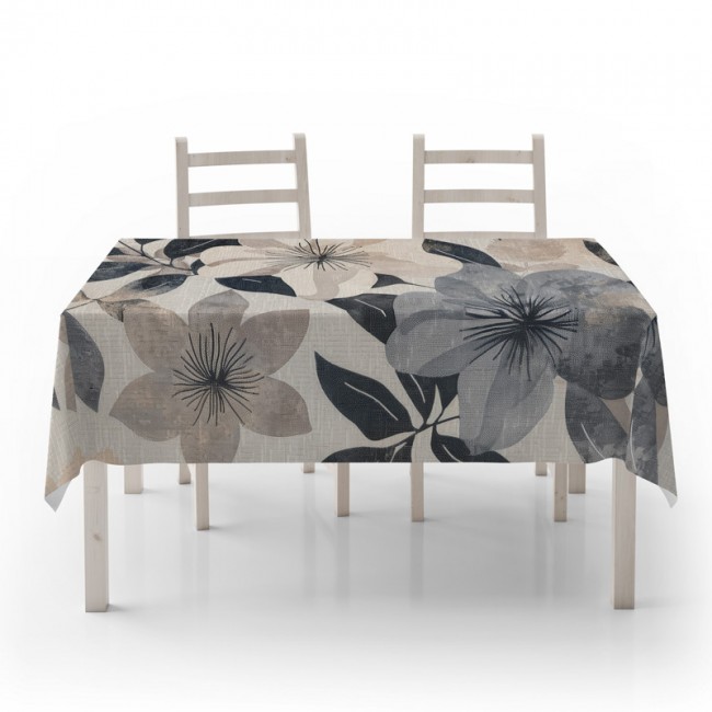 Τραπεζομάντηλο αλέκιαστο πολύχρωμο 140x180εκ.