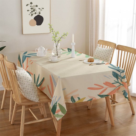 Τραπεζομάντηλο αλέκιαστο πολύχρωμο 140x220εκ.