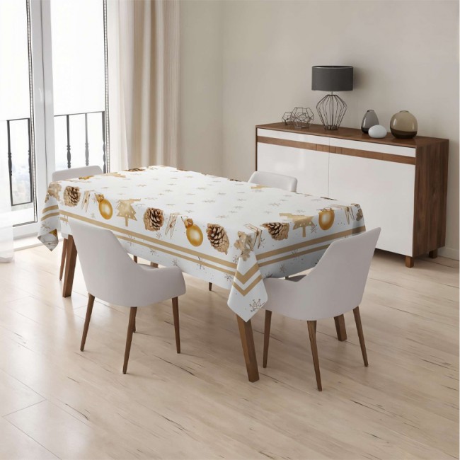 Τραπεζομάντηλο αλέκιαστο Twinkle πολύχρωμο 160x220εκ.