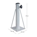 UMBRELLA Metal Base White
