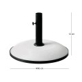CONCRETE Umbrella Base-35kg, Natural