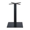 PRATO-R 50x50cm Steel Base H72cm (adjustable feet)