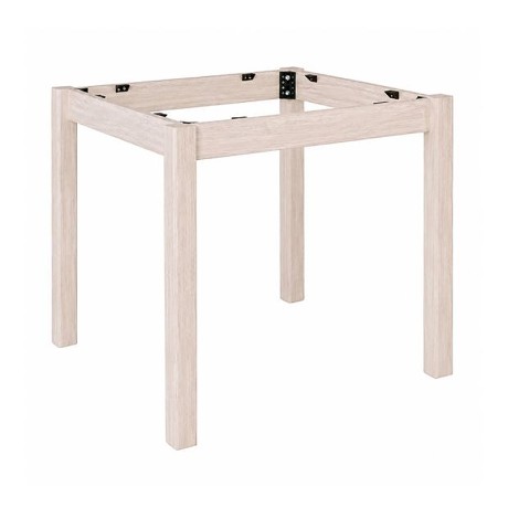 KAFENIOU Table Base 80x80 Unpainted K/D