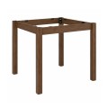 KAFENIOU Table Base 60x60 Impregnation Walnut K/D