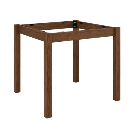 KAFENIOU Table Base 70x70 Impregnation Walnut K/D