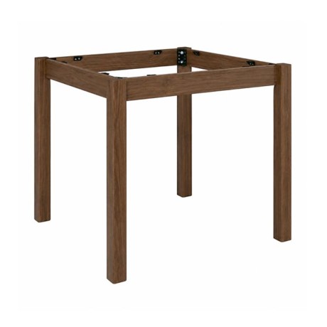 KAFENIOU Table Base 80x80 Impregnation Walnut K/D