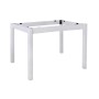 KAFENIOU Table Base 70x110 Impregnation Lacquer White K/D