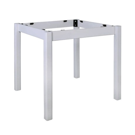 KAFENIOU Table Base 70x70 Impregnation Lacquer White K/D