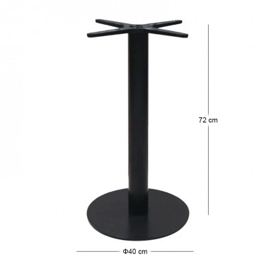 PRATO D40cm Steel Base H72cm