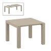 ΒΕΓΚΑΣ DOVE GREY 100X100/140εκ. ΕΠΕΚΤ.ΤΡΑΠΕΖΙ ΠΟΛ/ΝΙΟΥ - 20.0573