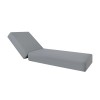 VERANO Cushion (B) Grey Fabric Water Repellent 208x69x20cm/Velcro