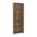Βιβλιοθήκη Anfisa Megapap χρώμα καρυδί 58x22x170εκ.