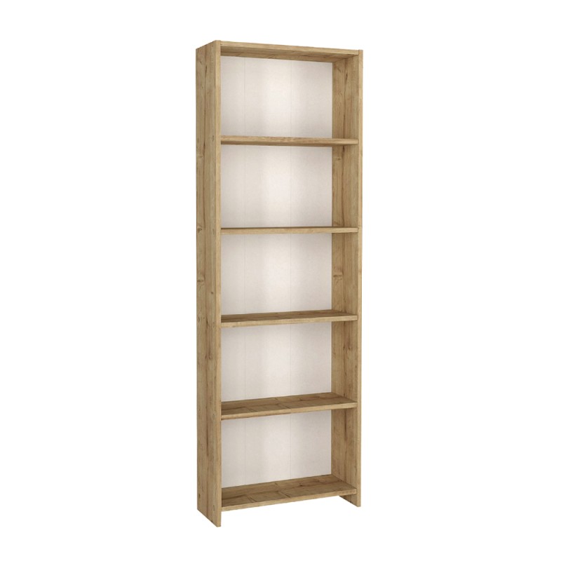 Βιβλιοθήκη Anfisa Megapap χρώμα sapphire oak 58x22x170εκ.