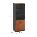 BOOKCASE 80x40x211CM DG/Cherry