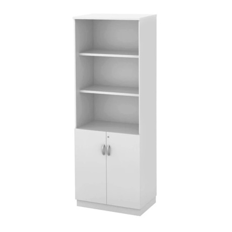 BOOKCASE 80x40x211cm White