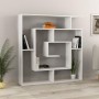 Βιβλιοθήκη Labirent Megapap χρώμα λευκό 125x22x129εκ.