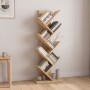 Βιβλιοθήκη Maxy Megapap χρώμα φυσικό οξιάς 45x26,4x120εκ.