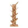 Milton Megapap melamine bookcase in pine oak color 44x22x121cm.