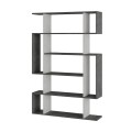 Mito Megapap melamine bookcase in antique white/retro grey color 108x25x161cm.
