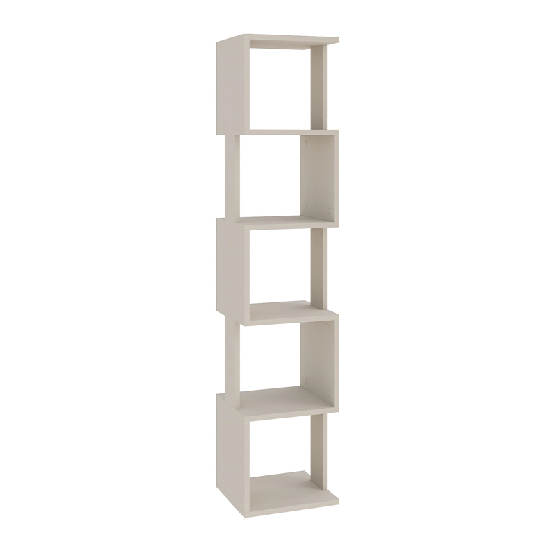 Piri Megapap melamine bookcase in sandstone color 35x30x161cm.