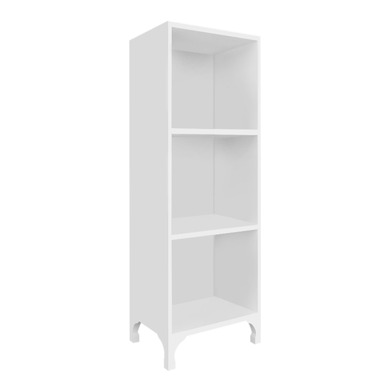 Βιβλιοθήκη - Ραφιέρα Clare Megapap χρώμα λευκό 30x20x88εκ.
