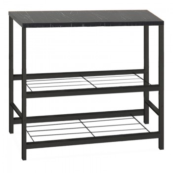 Βοηθητικό τραπεζάκι για φουρνάκι Mulligan Megapap μεταλλικό - μελαμίνης χρώμα μαύρο - εφέ μαρμάρου 80x40x80εκ. Βοηθητικό τραπεζάκι για φουρνάκι Mulligan Megapap μεταλλικό - μελαμίνης χρώμα μαύρο - εφέ μαρμάρου 80x40x80εκ.