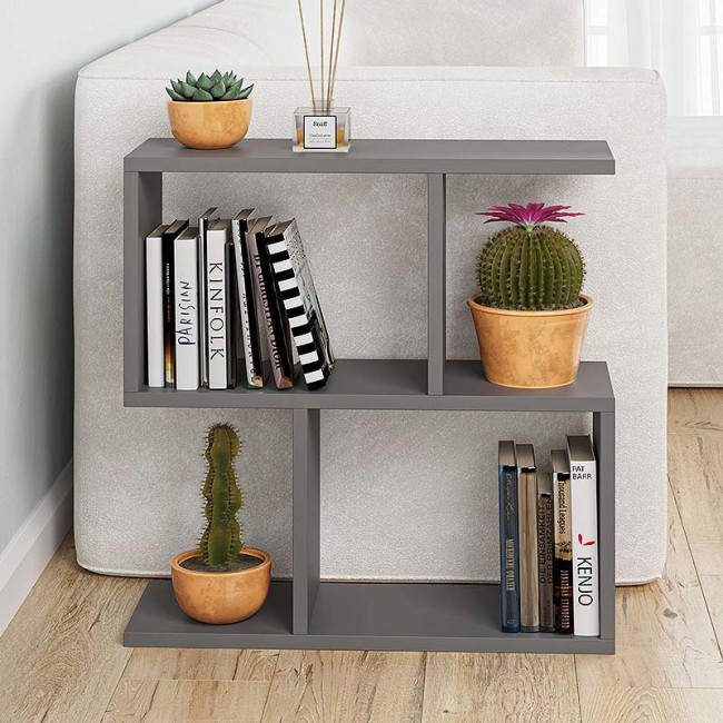 Βοηθητικό τραπεζάκι Homemania Megapap χρώμα ανθρακί 60x20x60εκ. Βοηθητικό τραπεζάκι Homemania Megapap χρώμα ανθρακί 60x20x60εκ.