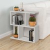 Βοηθητικό τραπεζάκι Homemania Megapap χρώμα λευκό 60x20x60εκ.