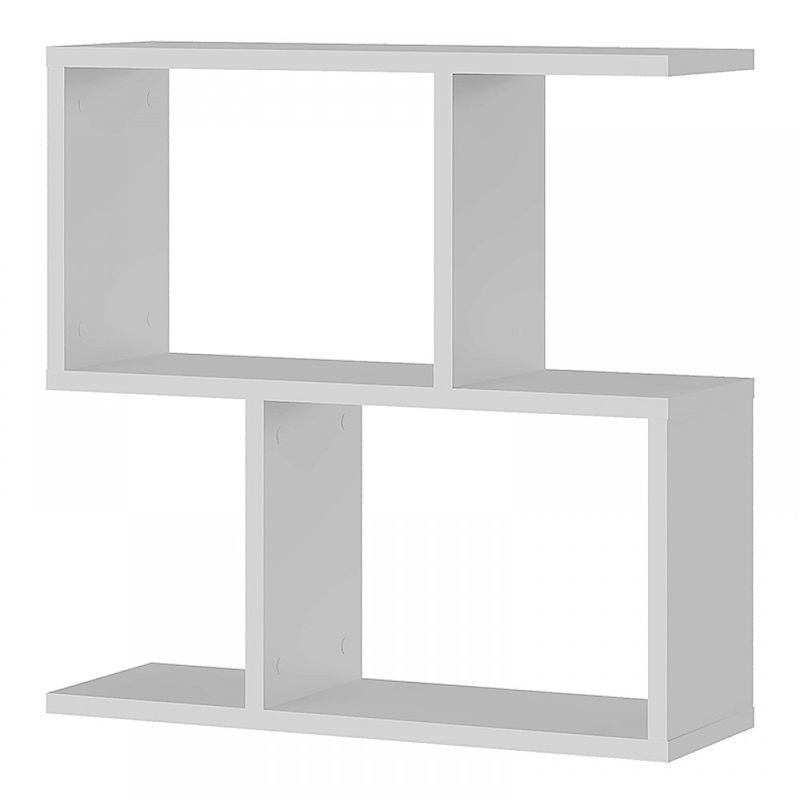 Βοηθητικό τραπεζάκι Homemania Megapap χρώμα λευκό 60x20x60εκ.