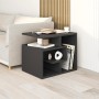 Labirent Megapap melamine side table in anthracite color 54x40x45cm.