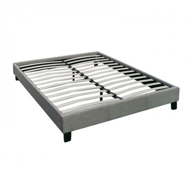 Υπόστρωμα Wilton διπλό με ύφασμα σε χρώμα γκρι 150x200εκ.
