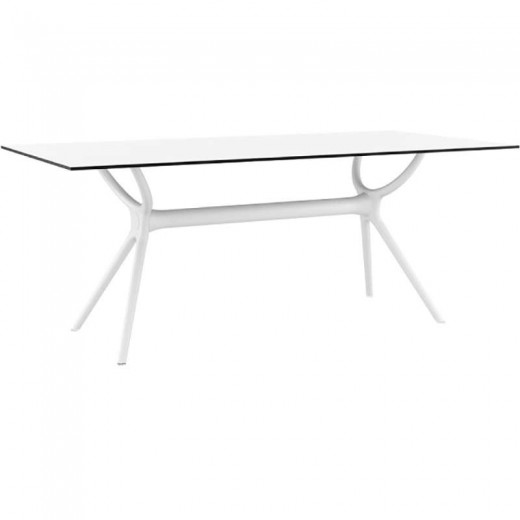 ΑΙΡ ΤΡΑΠΕΖΙ 180Χ90εκ. WHITE LAMINATE 12mm - 20.0185