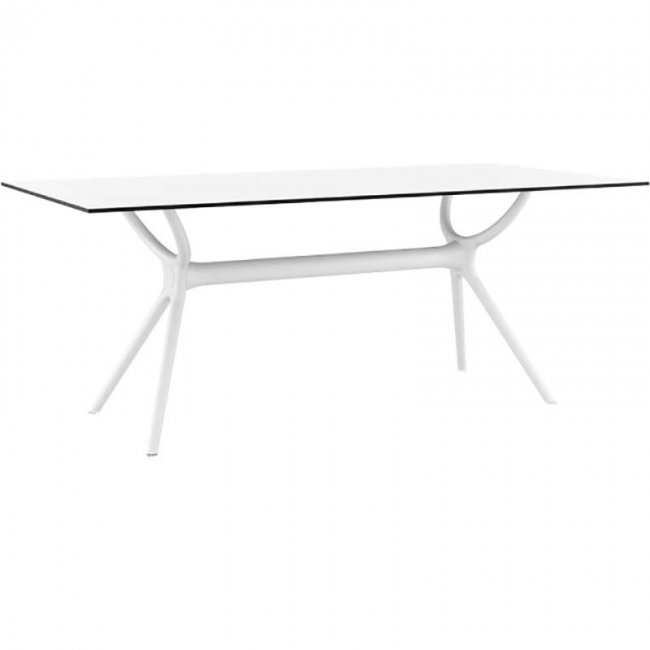 ΑΙΡ ΤΡΑΠΕΖΙ 180Χ90εκ. WHITE LAMINATE 12mm - 20.0185