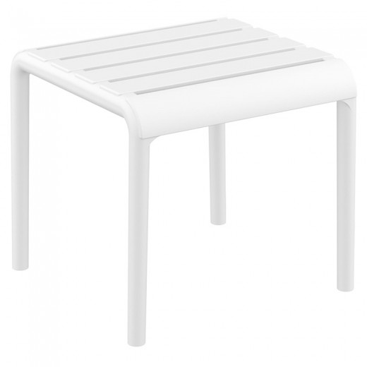 PARIS WHITE ΤΡΑΠΕΖΙ 42X41X40εκ. ΠΟΛ/ΝΙΟΥ