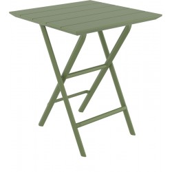 HELEN OLIVE GREEN 60Χ60X74εκ. ΤΡΑΠΕΖΙ ΠΤΥΣ/ΝΟ ΠΟΛ/ΝΙΟΥ