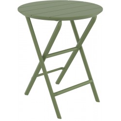 HELEN OLIVE GREEN Φ60X74εκ. ΤΡΑΠΕΖΙ ΠΤΥΣ/ΝΟ ΠΟΛ/ΝΙΟΥ