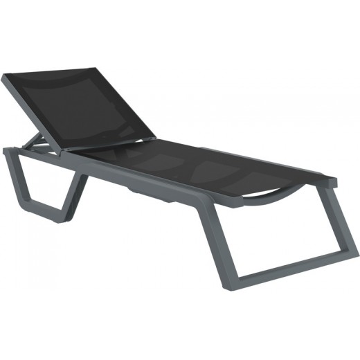 RIO ΞΑΠΛΩΣΤΡΑ DARK GREY/BLACK ΠΟΛ/ΝΙΟΥ