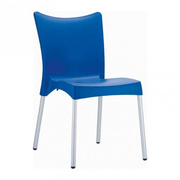 Καρέκλα πολυπροπυλενίου σε μπλε χρώμα 48x53x83 εκ. JULIETTE SIESTA