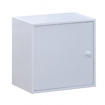 Ντουλάπι Decon Cube από μελαμίνη σε χρώμα λευκό 40x29x40εκ.