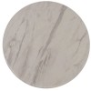 Επιφάνεια τραπεζιού Contract Sliq σε χρώμα Marble Φ60cm/16mm