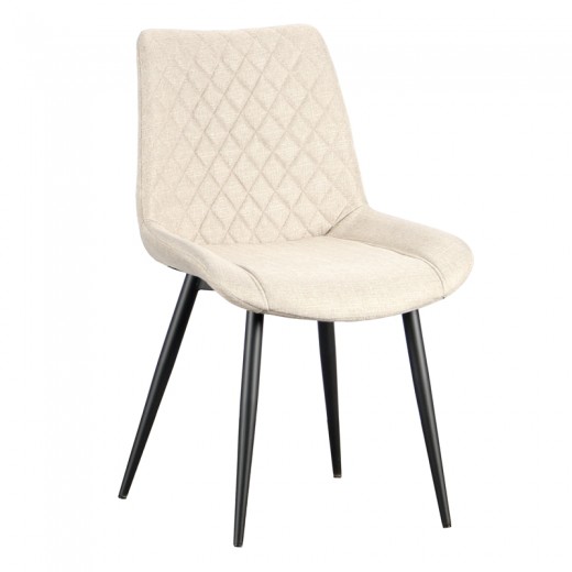 ALESIA BEIGE ΥΦΑΣΜΑ ΚΑΡΕΚΛΑ ΜΕΤΑΛΛΙΚΗ