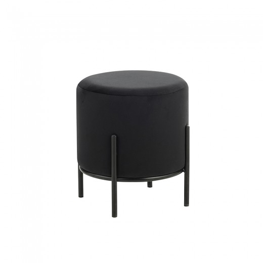 BELLA/R ΣΚΑΜΠΟ BLACK VELVET ΥΦΑΣΜΑ Φ.35Χ38εκ.