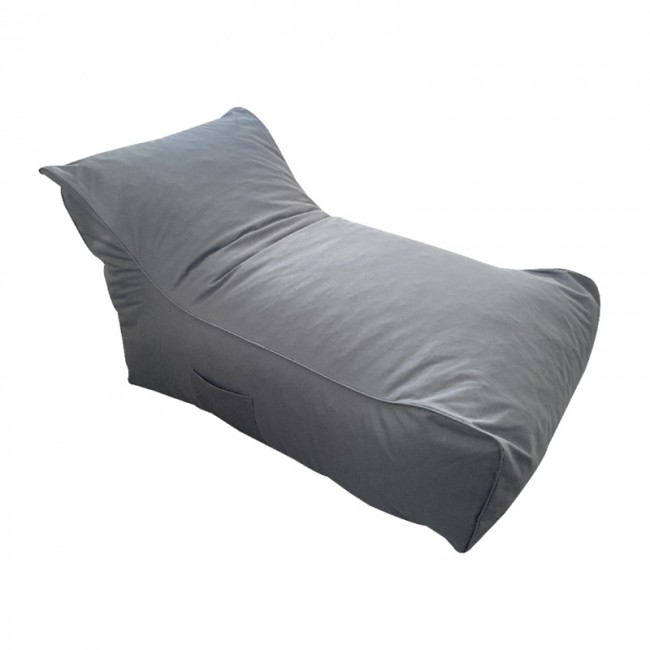 DEREK ΠΟΥΦ GREY ΥΦΑΣΜΑ 70X106X67εκ.