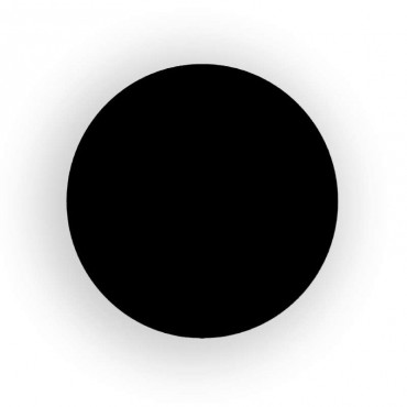 Επιφάνεια τραπεζιού με επιφάνεια  werzalit σε χρώμα μαύρο Φ60εκ