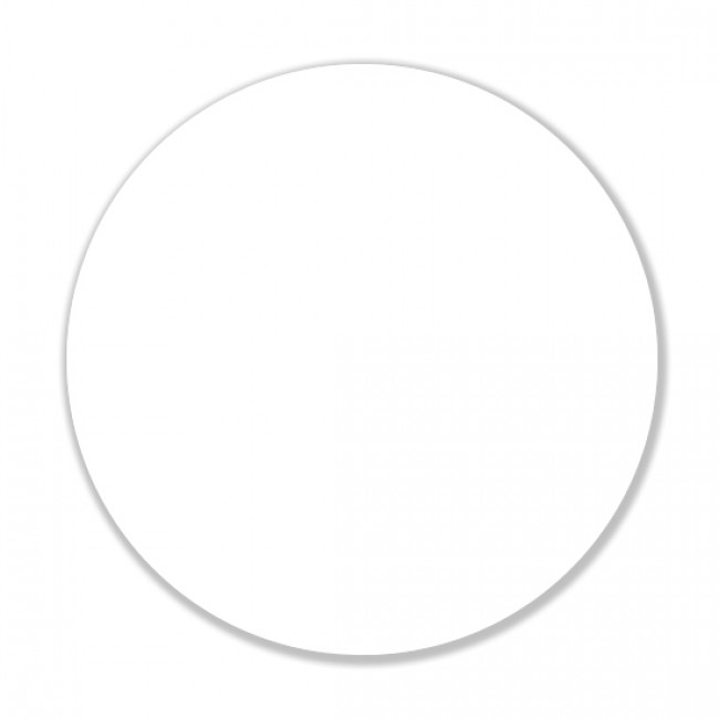 HPL Φ69 ΕΠΙΦΑΝΕΙΑ WHITE 12mm